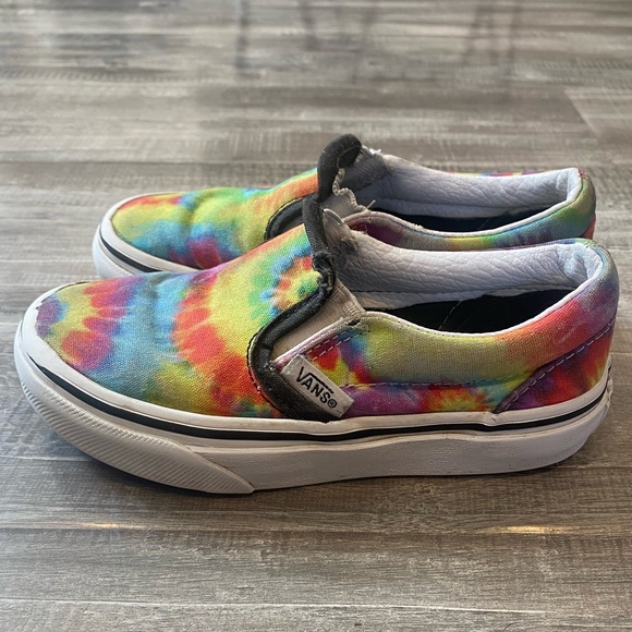 Vans Toddler Tie Dye Slip Ons - Picture 3 of 7